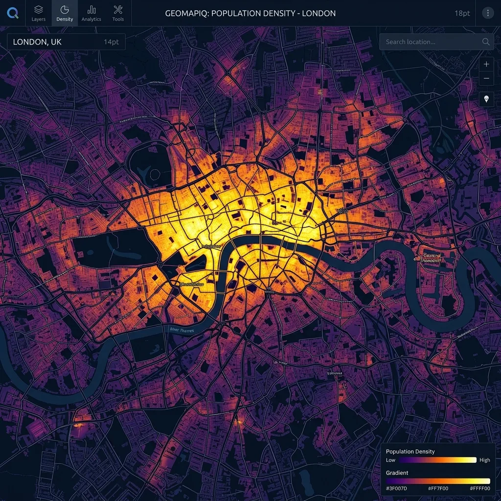 Cartographie géomarketing SAD Marketing